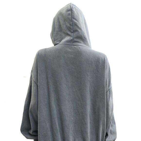 BDG UO Star Washed Black Dusty Hoodie Jacket Top Zip-up Long Sleeve XL 282910 - Picture 10 of 12